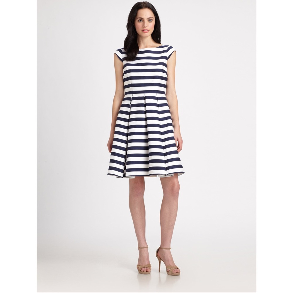 Kate Spade navy stripped dress